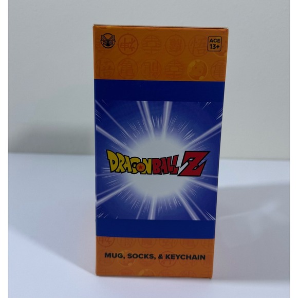 DRAGON BALL Z GIFT SET 12 OZ Mug, Socks, & Keychain -‎ Brand New Sealed - Picture 4 of 8